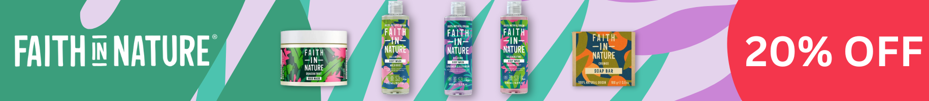 Faith In Nature - Hair, Hand & Body Soap